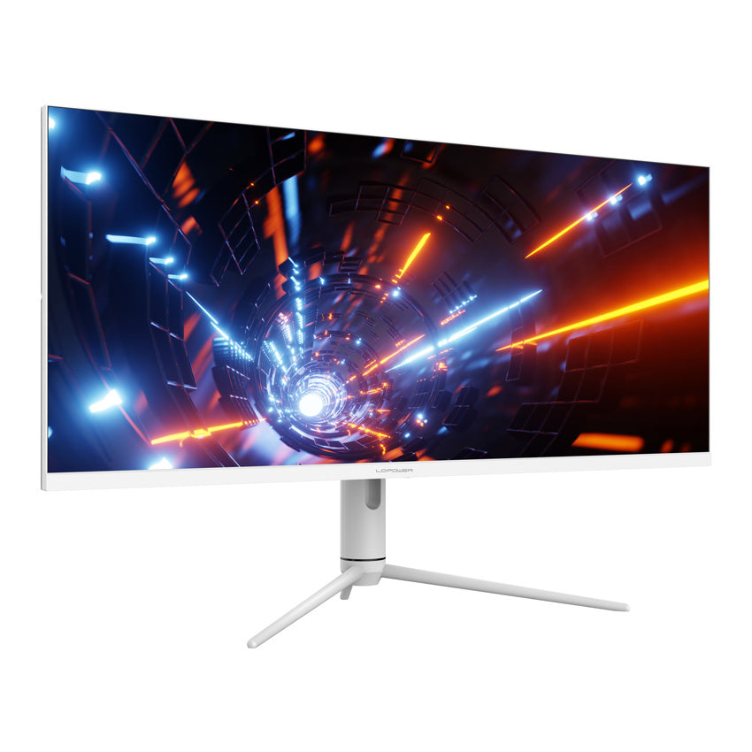 LC-Power LC-M40-UWQHD-144 – Monitor, 40", 3440 × 1440 (UWQHD), IPS, 144 Hz, 400 cd/m², Weiss