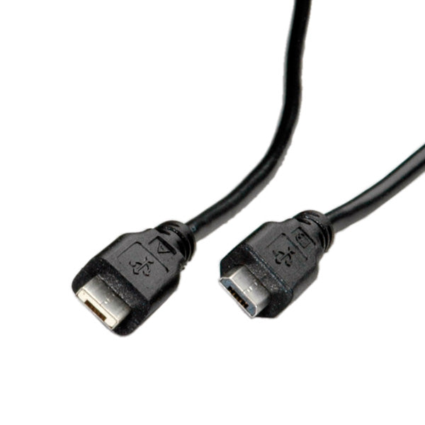 ROLINE Micro-USB A auf Micro-USB B Kabel – USB 2.0 (480 Mbit/s) – 1,8 m – Schwarz