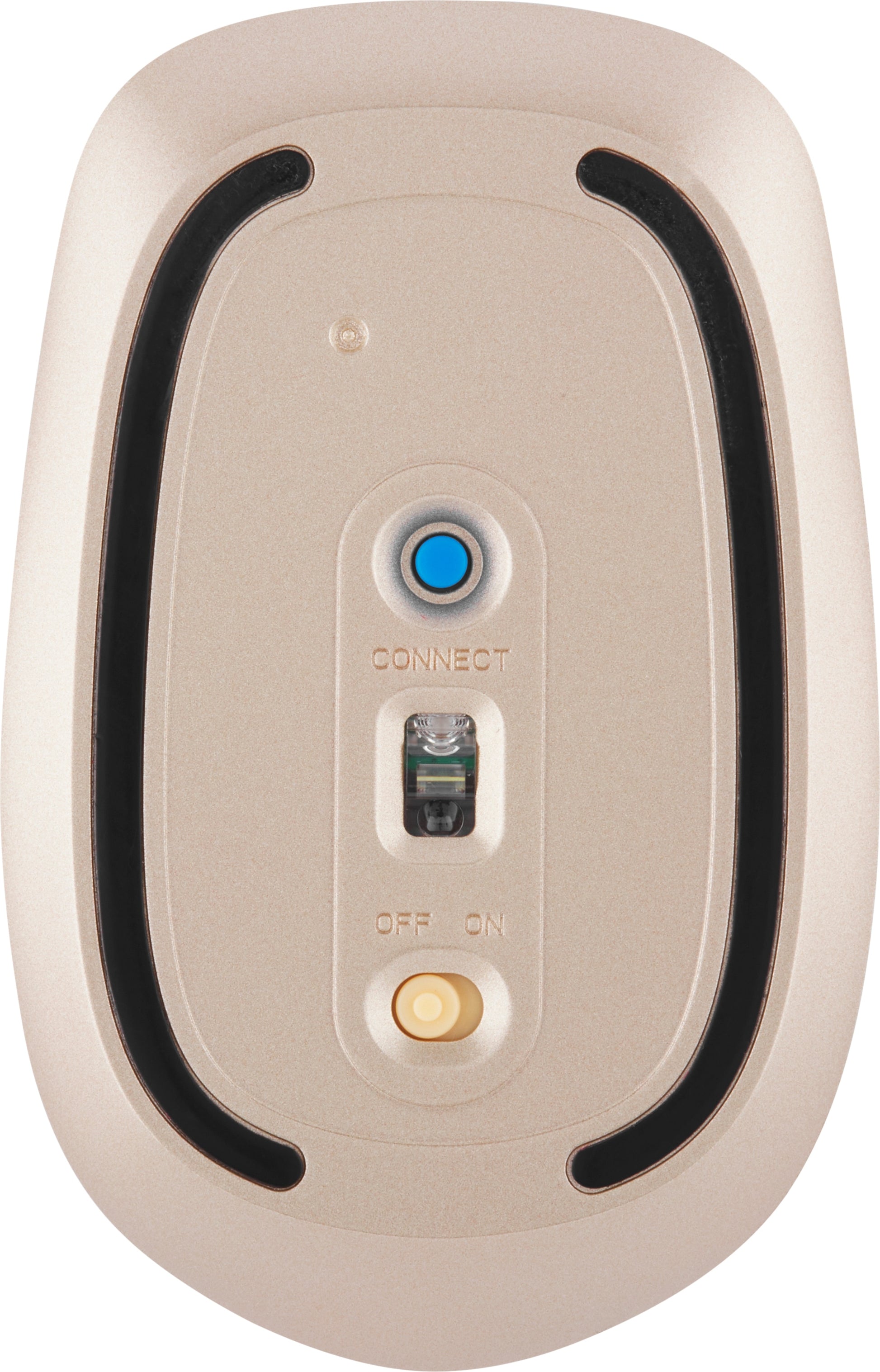 HP 410 Slim – Maus – Kabellos (Bluetooth), 2000 DPI, beidhändig, Schwarz, Silber