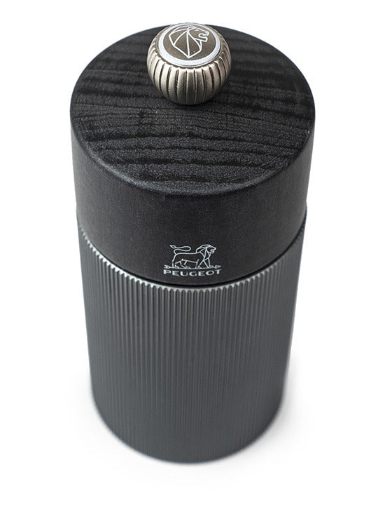 Peugeot Line – Salz-/Pfeffermühle 12 cm, Aluminium/Buche, Karbon