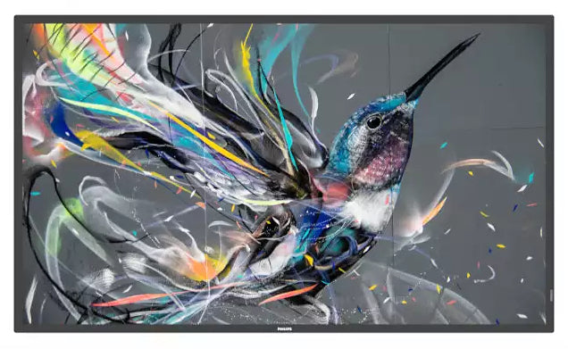 Philips Q-Line – Signage-Display, 75", Ultra HD 4K, 18/7, Smart Player