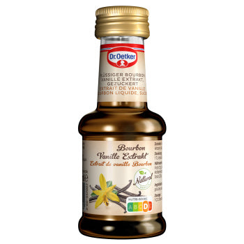 Dr. Oetker Bourbon Vanille-Extrakt, natürliche Aromen – 35 ml