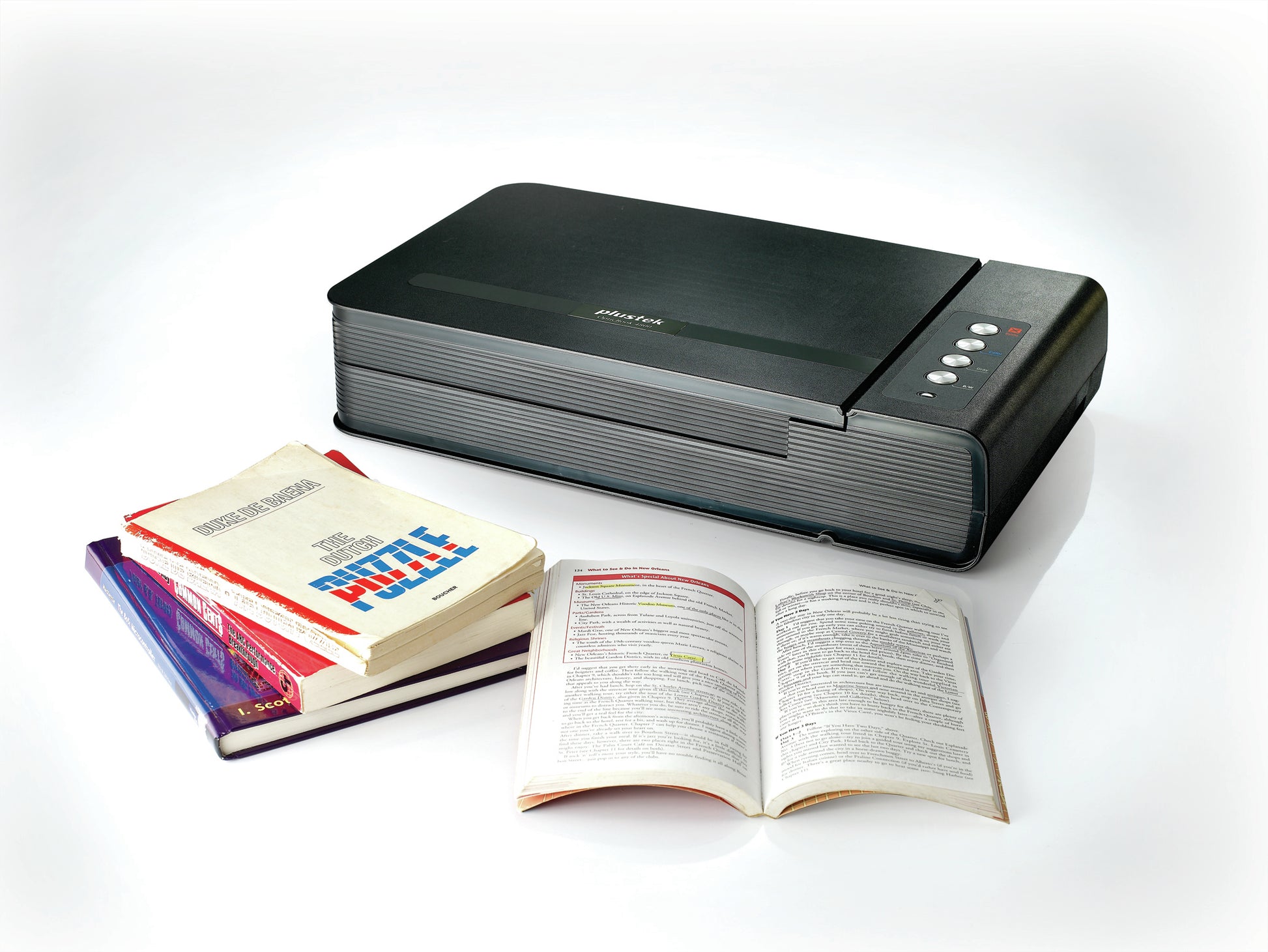 Plustek OpticBook 4800 – Flachbettscanner, A4, USB, 1'200 dpi