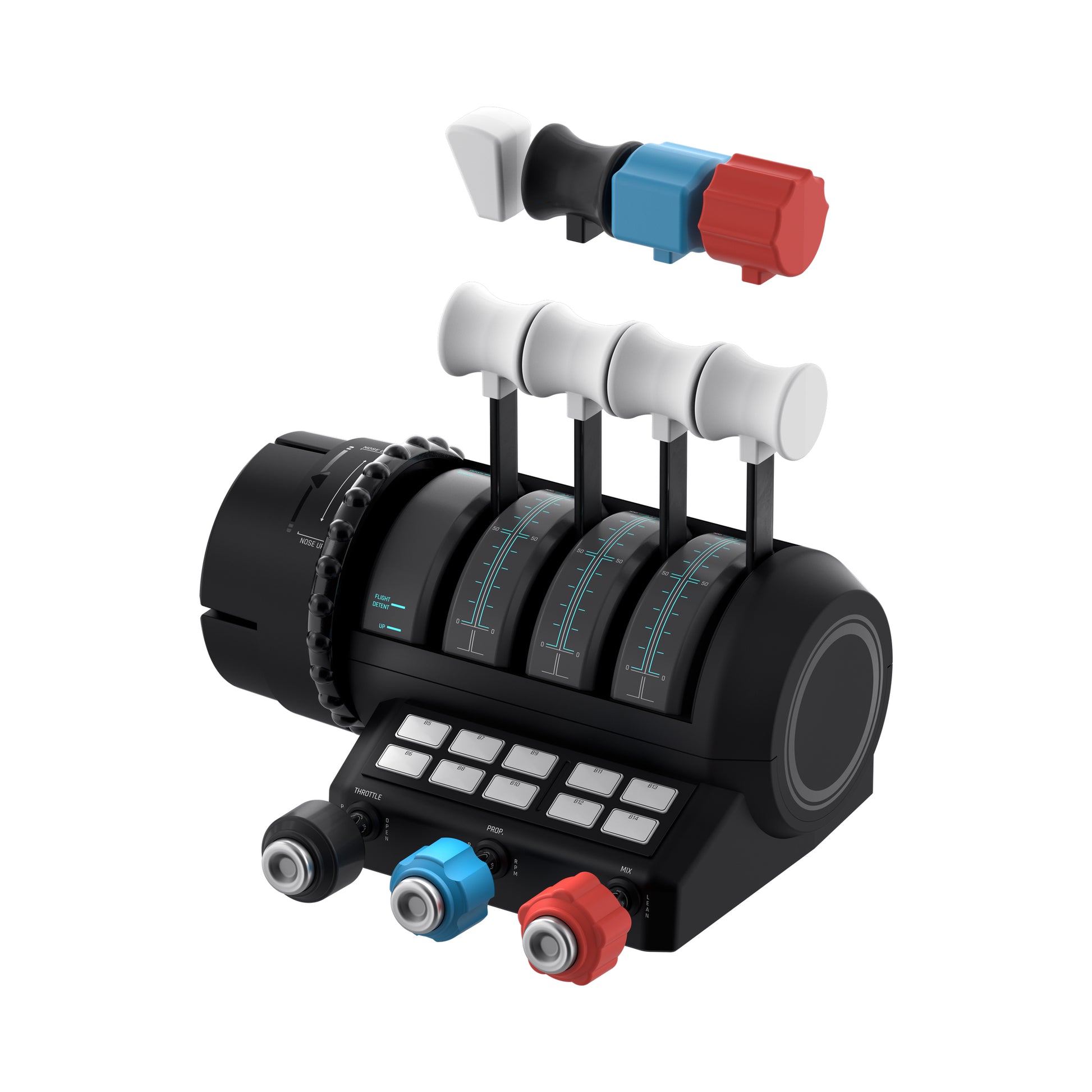 Turtle Beach VelocityOne Flight – Joystick – USB (kabelgebunden), Schwarz, für Xbox & PC