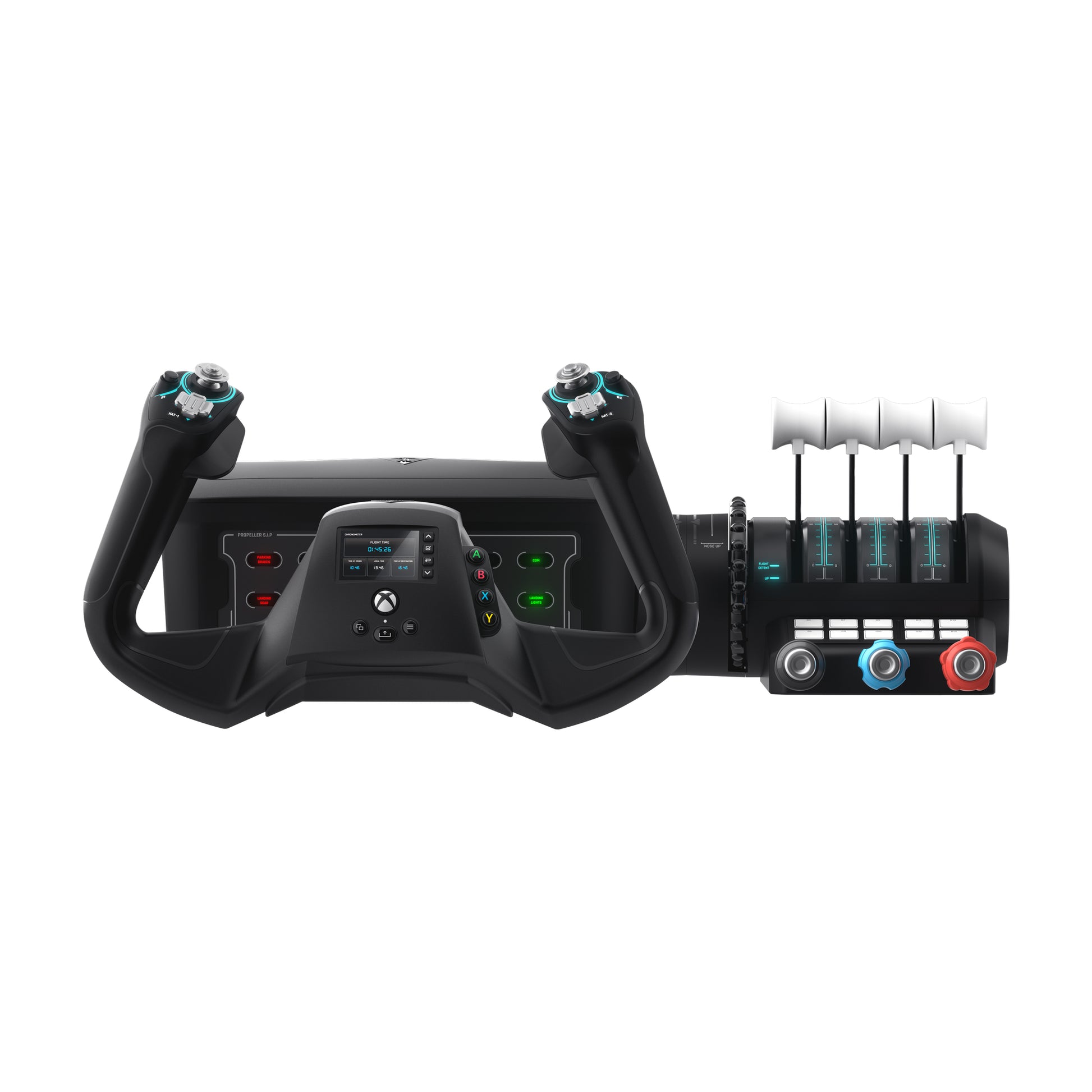 Turtle Beach VelocityOne Flight – Joystick – USB (kabelgebunden), Schwarz, für Xbox & PC