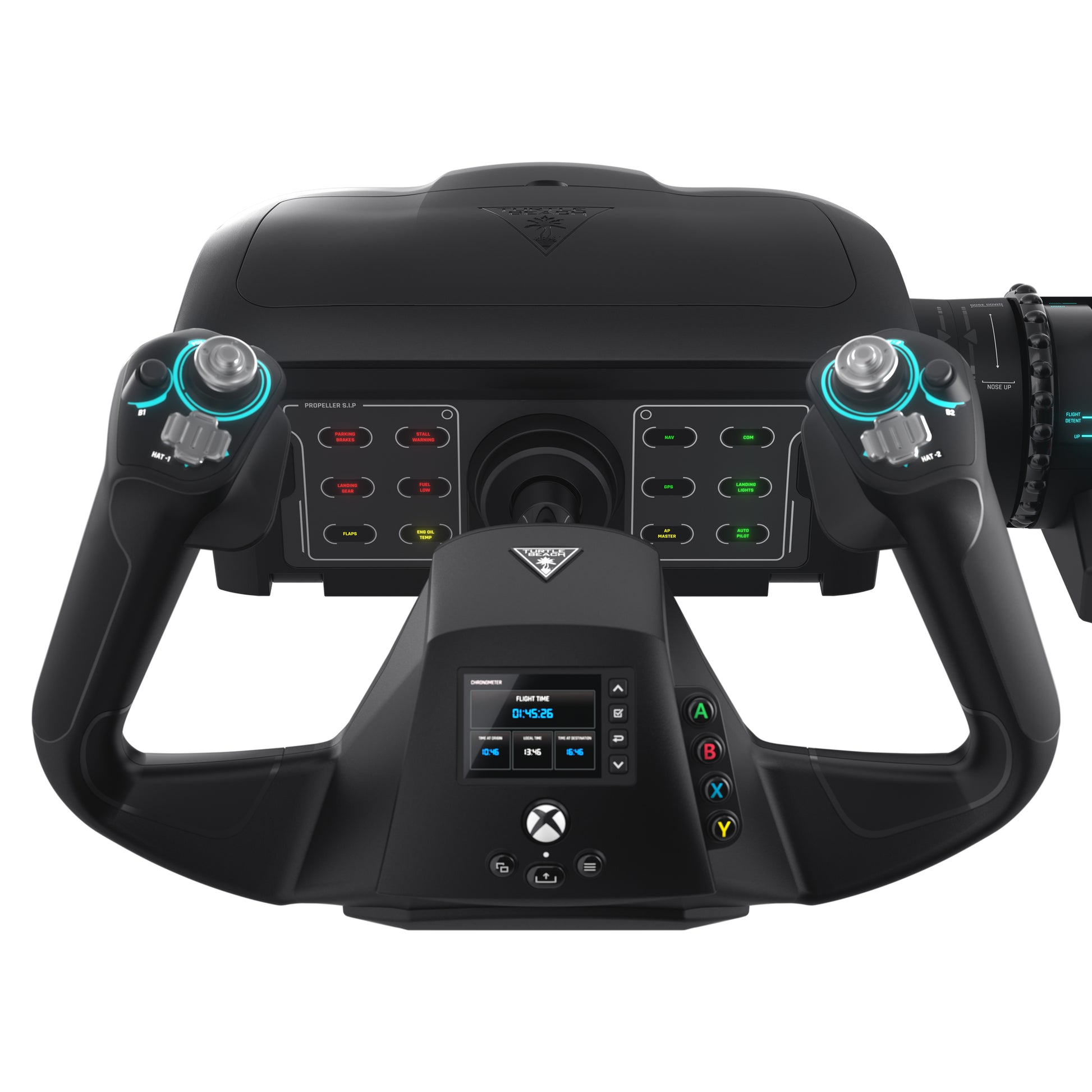 Turtle Beach VelocityOne Flight – Joystick – USB (kabelgebunden), Schwarz, für Xbox & PC