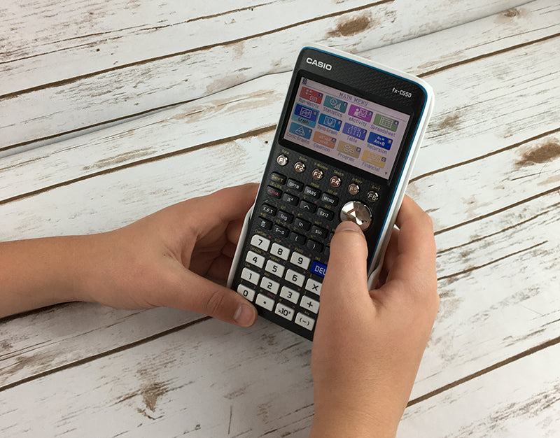 Casio Taschenrechner FX-CG50 – 15-stellig, LCD, Batterie, Schwarz, 89×189×19 mm