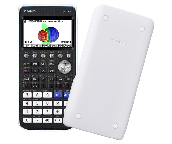 Casio Taschenrechner FX-CG50 – 15-stellig, LCD, Batterie, Schwarz, 89×189×19 mm