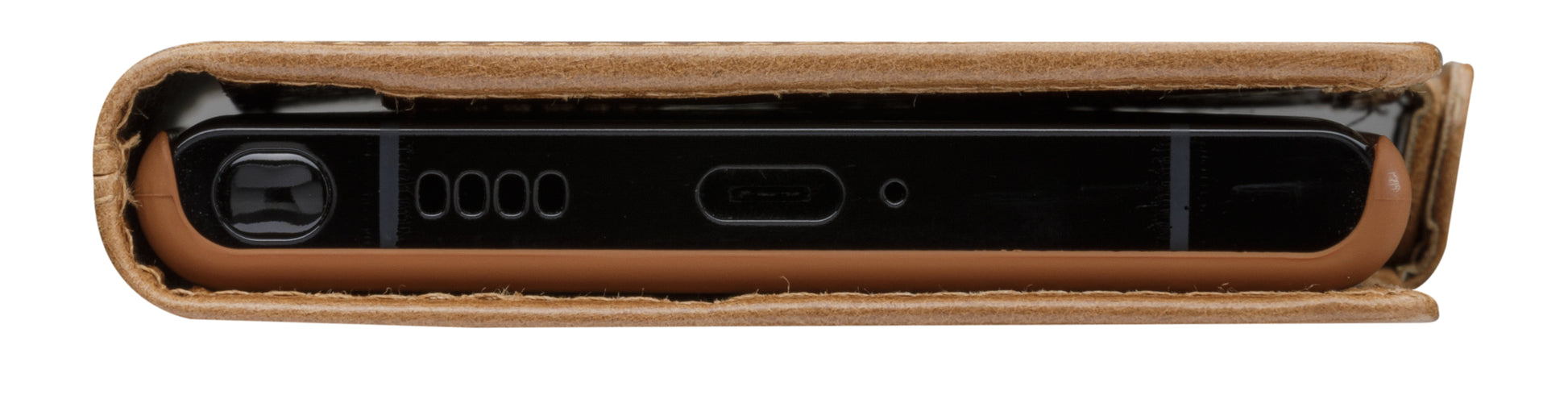 dbramante1928 Copenhagen Slim Folio – für Samsung Galaxy S22 Ultra, Beige