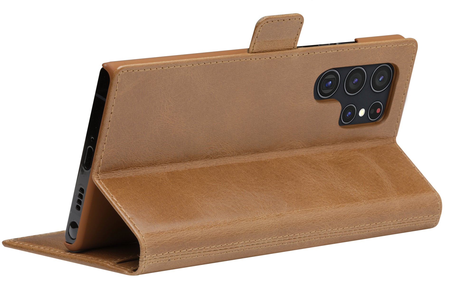 dbramante1928 Copenhagen Slim Folio – für Samsung Galaxy S22 Ultra, Beige