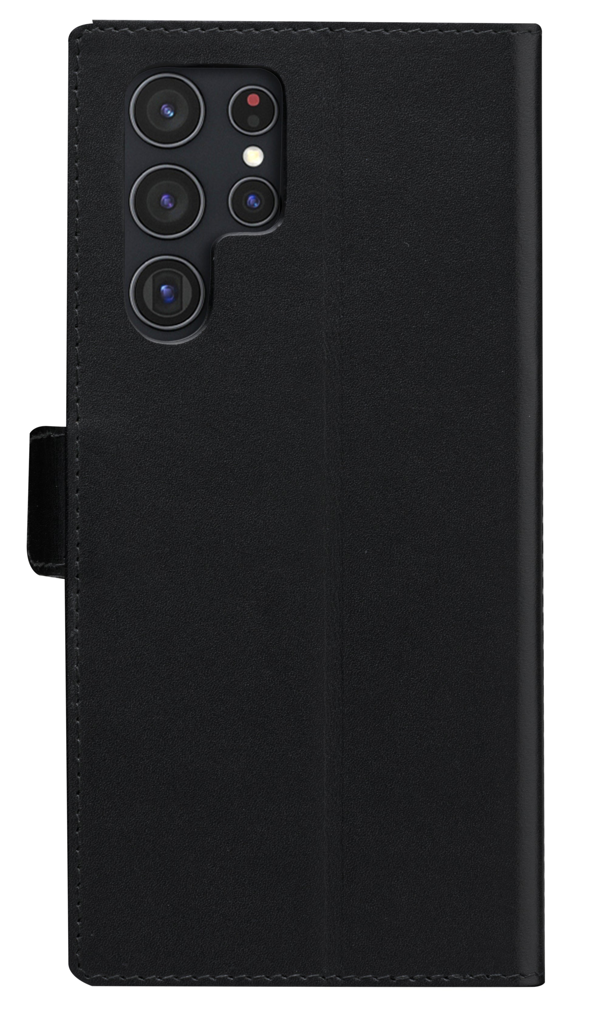 dbramante1928 Copenhagen Slim Folio – für Samsung Galaxy S22 Ultra, mit Ständer, schwarz, kratzresistent