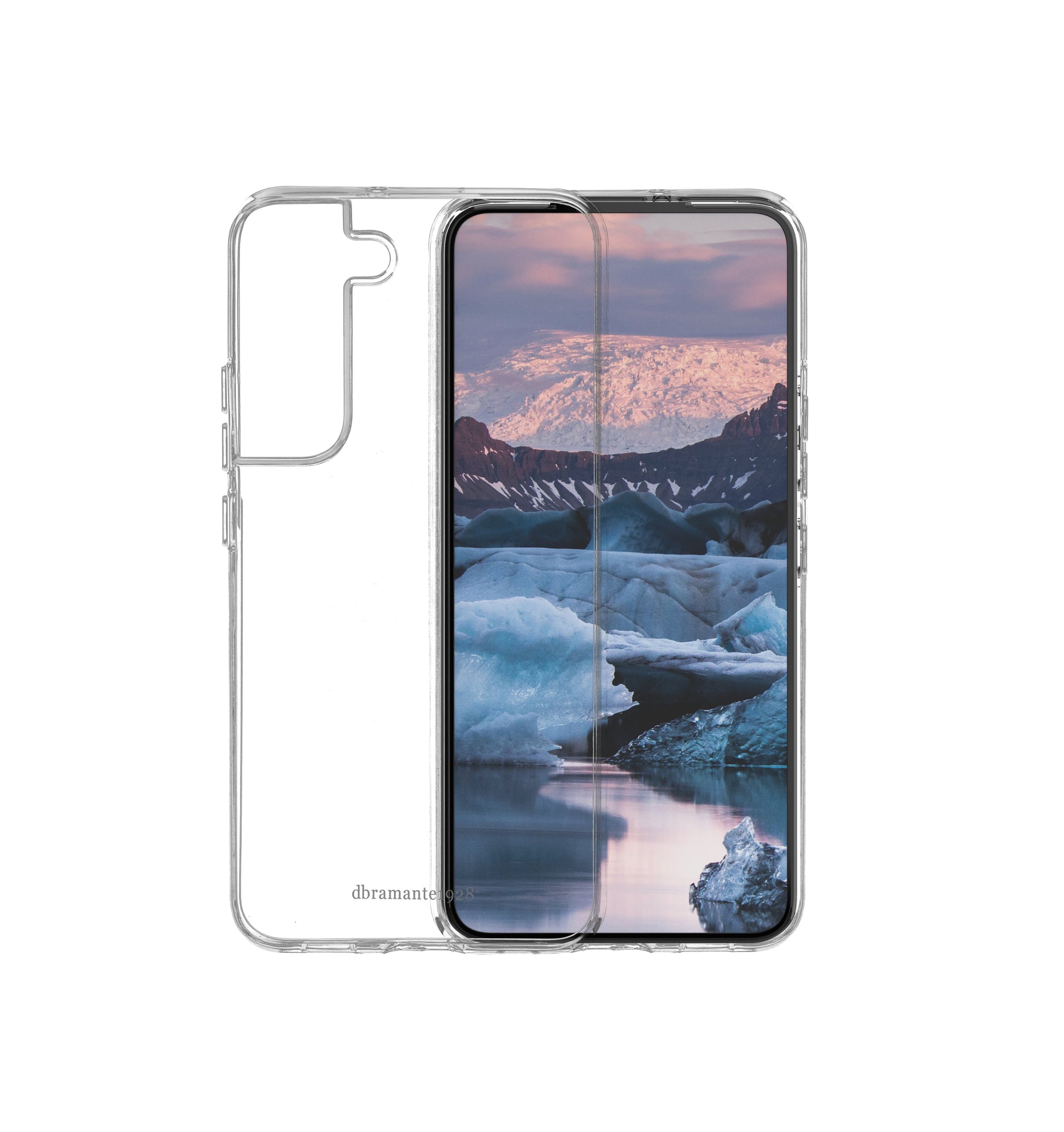 dbramante1928 Greenland Backcover – für Samsung Galaxy S22 5G, Recycling-Kunststoff, transparent, kratzresistent