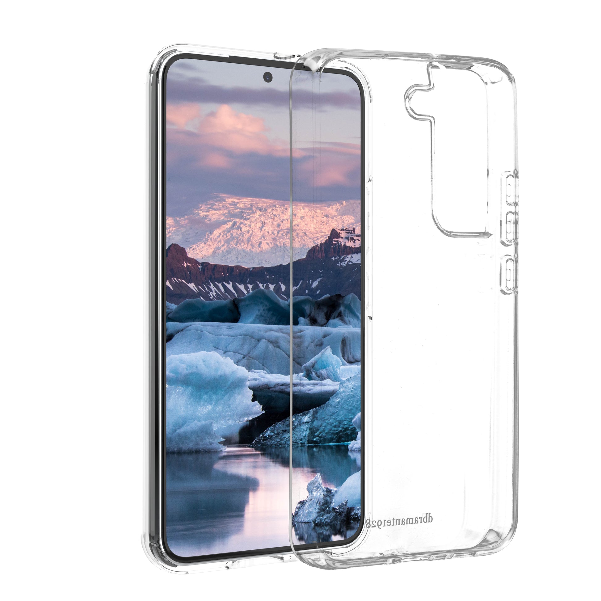 dbramante1928 Greenland Backcover – für Samsung Galaxy S22 5G, Recycling-Kunststoff, transparent, kratzresistent