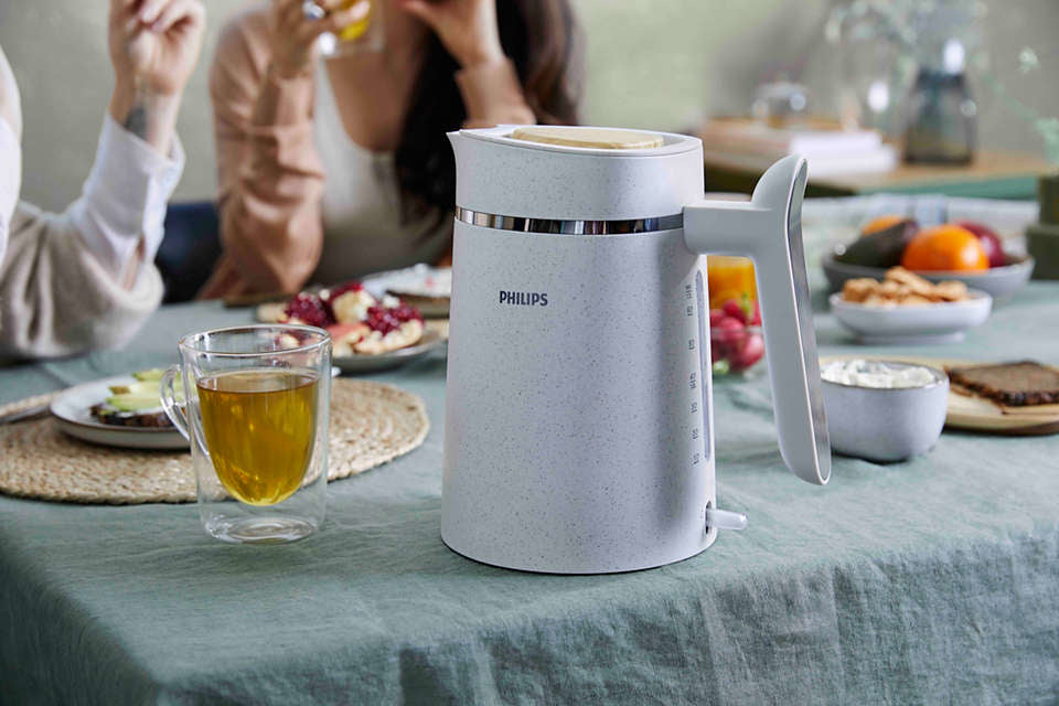 Philips HD9365/11 – Wasserkocher 1,7 l, 2200 W, Kunststoff, Beige