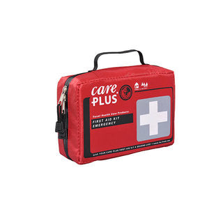Care Plus Reise-Erste-Hilfe-Set – 59-teilig, Nylon, Rot, 20 × 7 × 14 cm