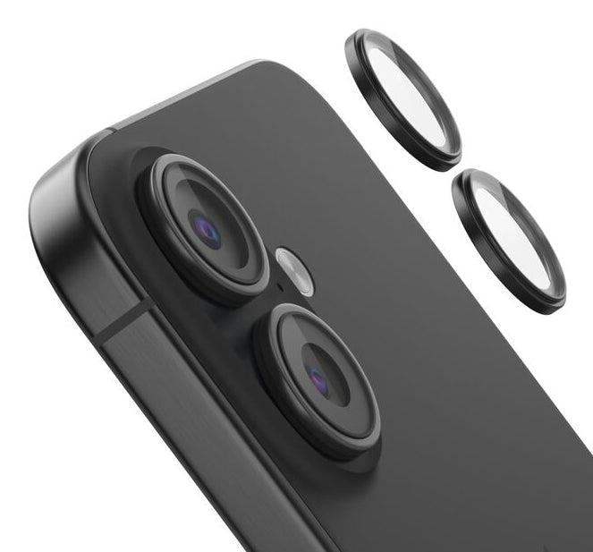 Belkin Kameralinsenschutz (Panzerglas) – für Apple iPhone 16/16 Plus – 2er-Pack