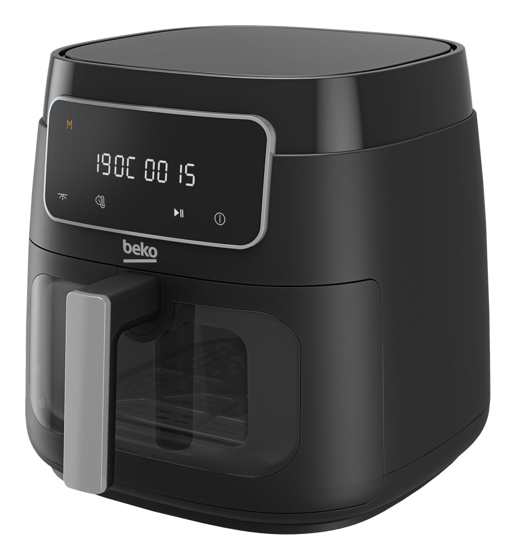 Beko Heissluftfritteuse AF 4000 – 7,6 l, 9 Programme & Timer, 1750 W – Schwarz