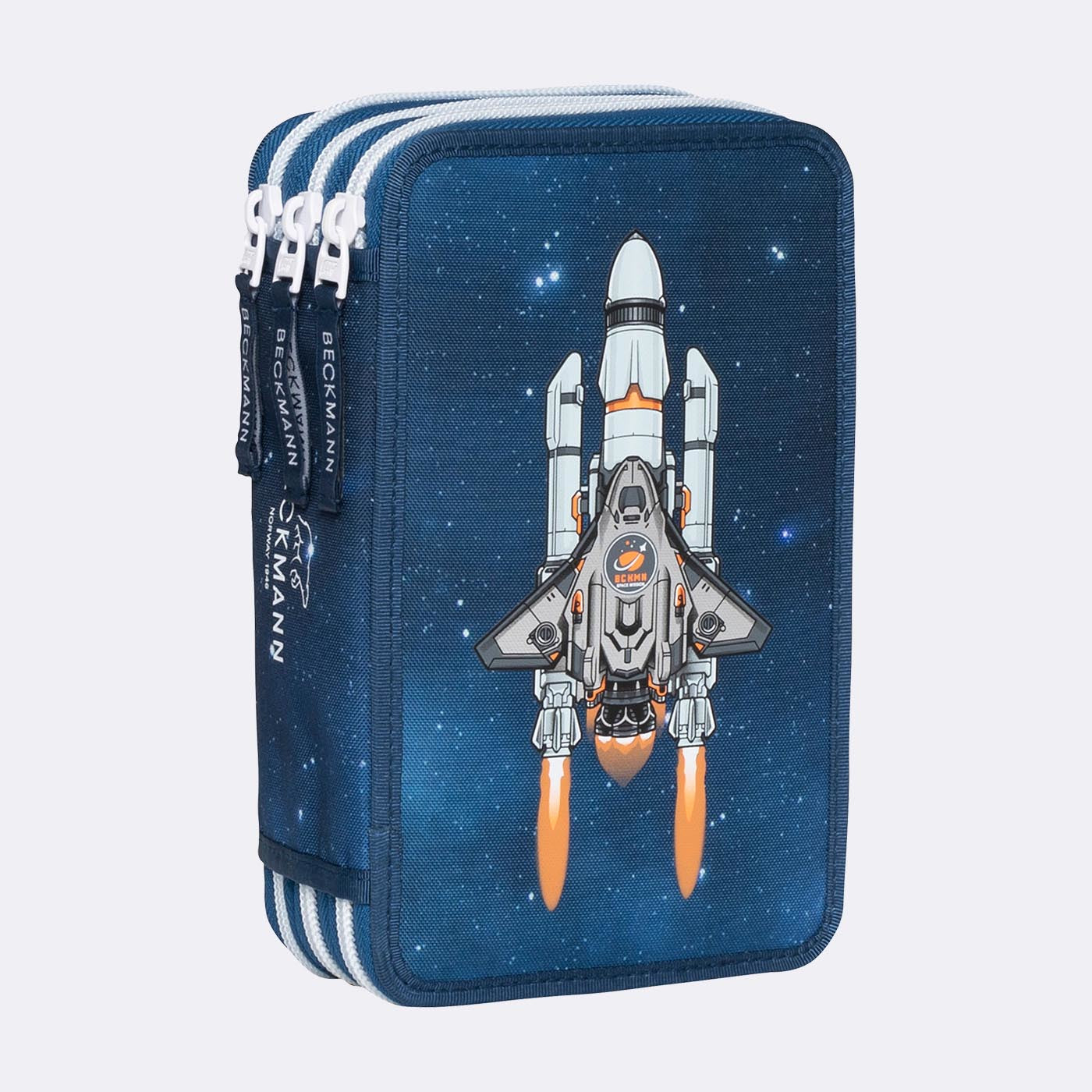 Beckmann Classic Etui Triple, gefüllt – Space Mission – Kunststoff – 13,0 × 20,5 × 7,0 cm