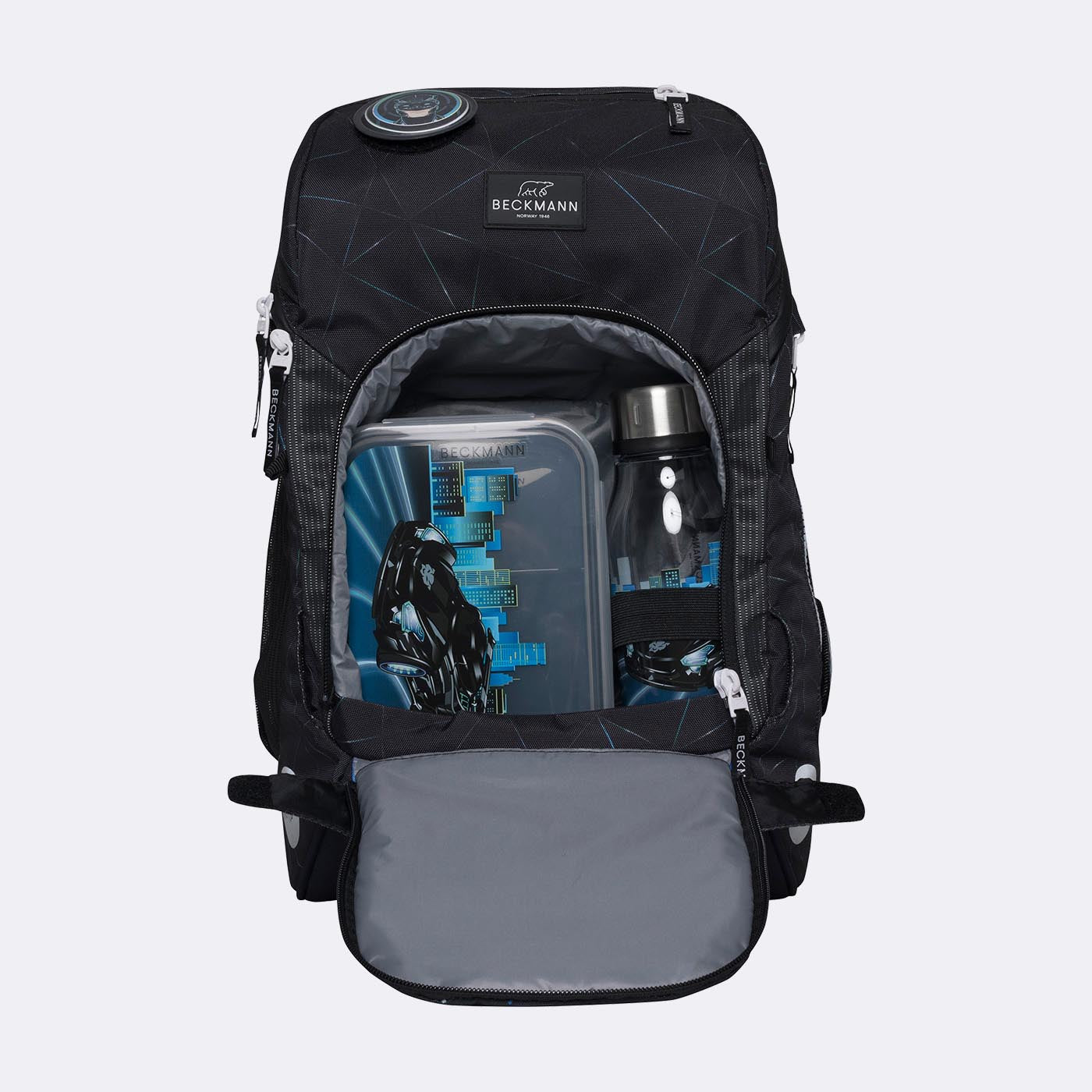Beckmann Schulrucksack Active Air Flx – Night Rider