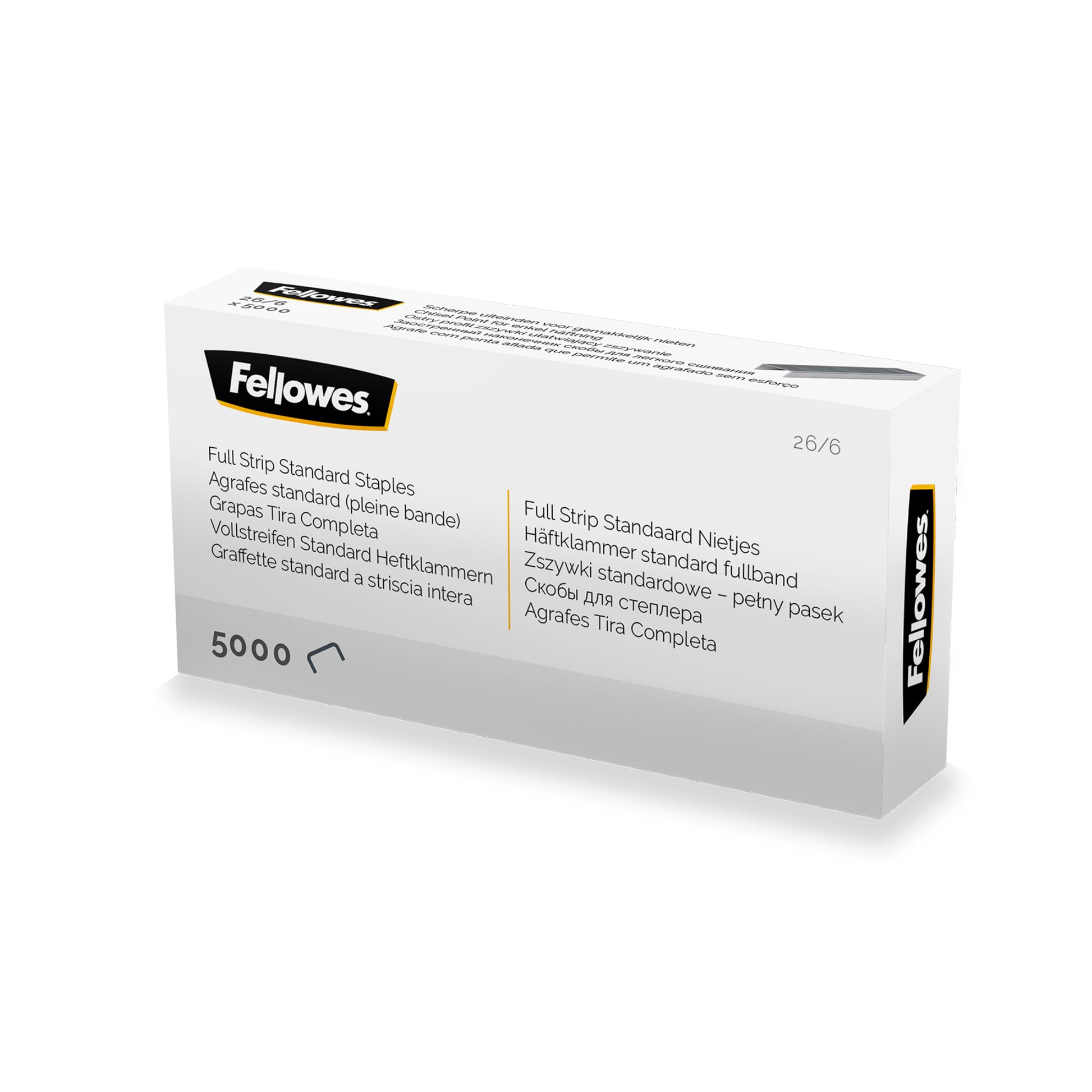 Fellowes Heftklammern – 26/6, 5'000 Stück