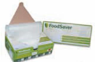 Macom Vakuumierbeutel Dispenser – 28,4 × 36 cm, für FoodSaver Vakuumiergeräte, 32 Beutel