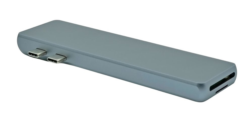 ProXtend USBC-MULTI8-001 Multiport-Adapter – USB-C, HDMI, 3× USB-A, 87 W PD, GbE, für MacBook Air/Pro