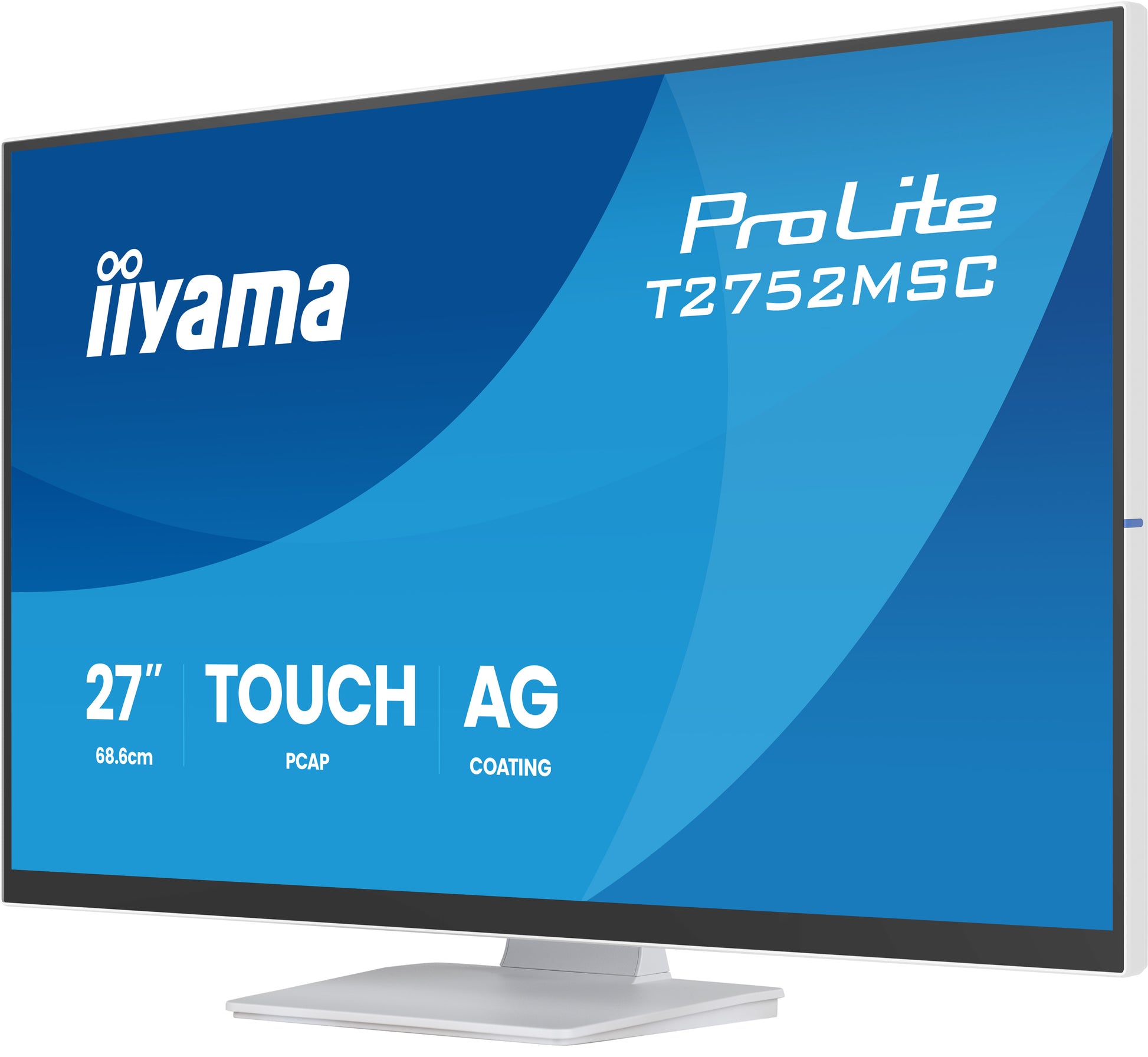 iiyama T2752MSC-W1AG – Monitor, 27", Full HD (1920 × 1080), Touch, HDMI, USB