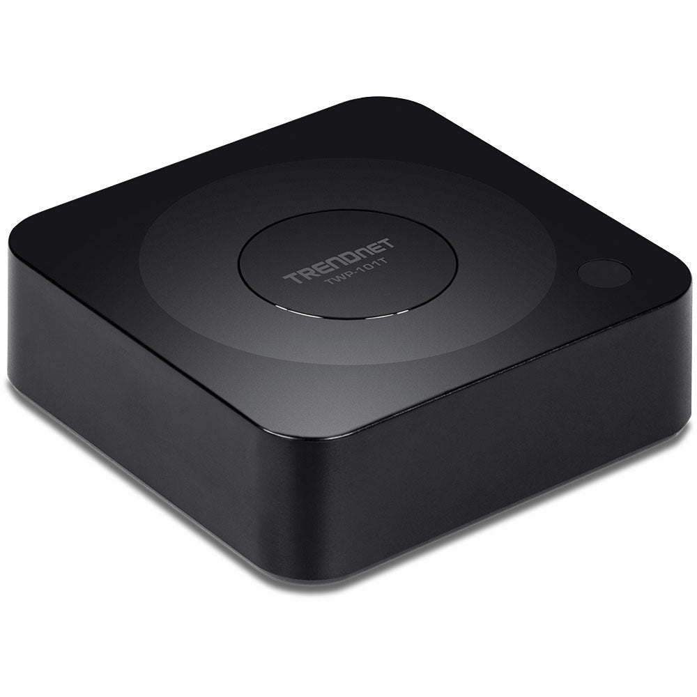 TRENDnet TWP-100R1K – Wireless HDMI Extender Set, 4K@24 Hz, 2× HDMI In/2× HDMI Out, 5.1 Audio, HDCP 1.4, LAN