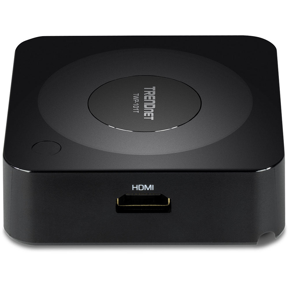 TRENDnet TWP-100R1K – Wireless HDMI Extender Set, 4K@24 Hz, 2× HDMI In/2× HDMI Out, 5.1 Audio, HDCP 1.4, LAN