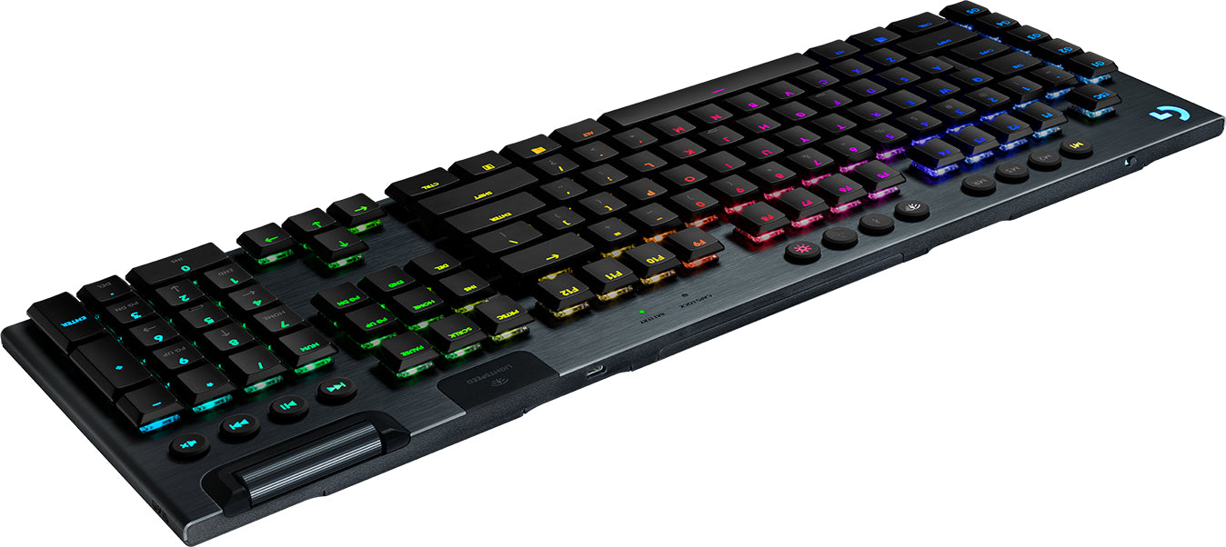Logitech G G915 LIGHTSPEED – Gaming-Tastatur – mechanisch (GL Tactile) – Bluetooth & 2,4 GHz (Nano-Empfänger)