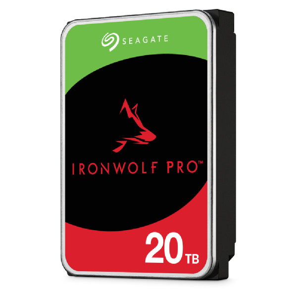 Seagate IronWolf Pro ST20000NT001 – 3,5" HDD, SATA 6 Gbit/s, für NAS