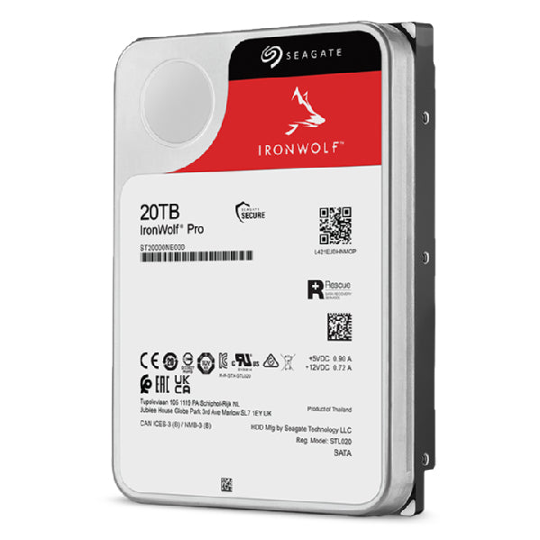 Seagate IronWolf Pro ST20000NT001 – 20 TB, NAS RAID bereit