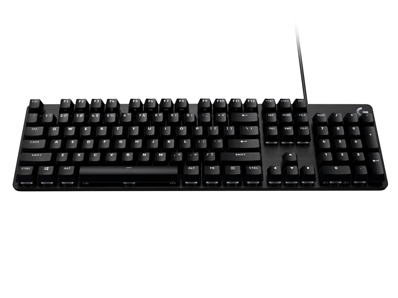 Logitech G G413 SE – Tastatur – QWERTY (Nordisch) – USB (kabelgebunden), Full-Size, Mechanisch (Taktile), LED