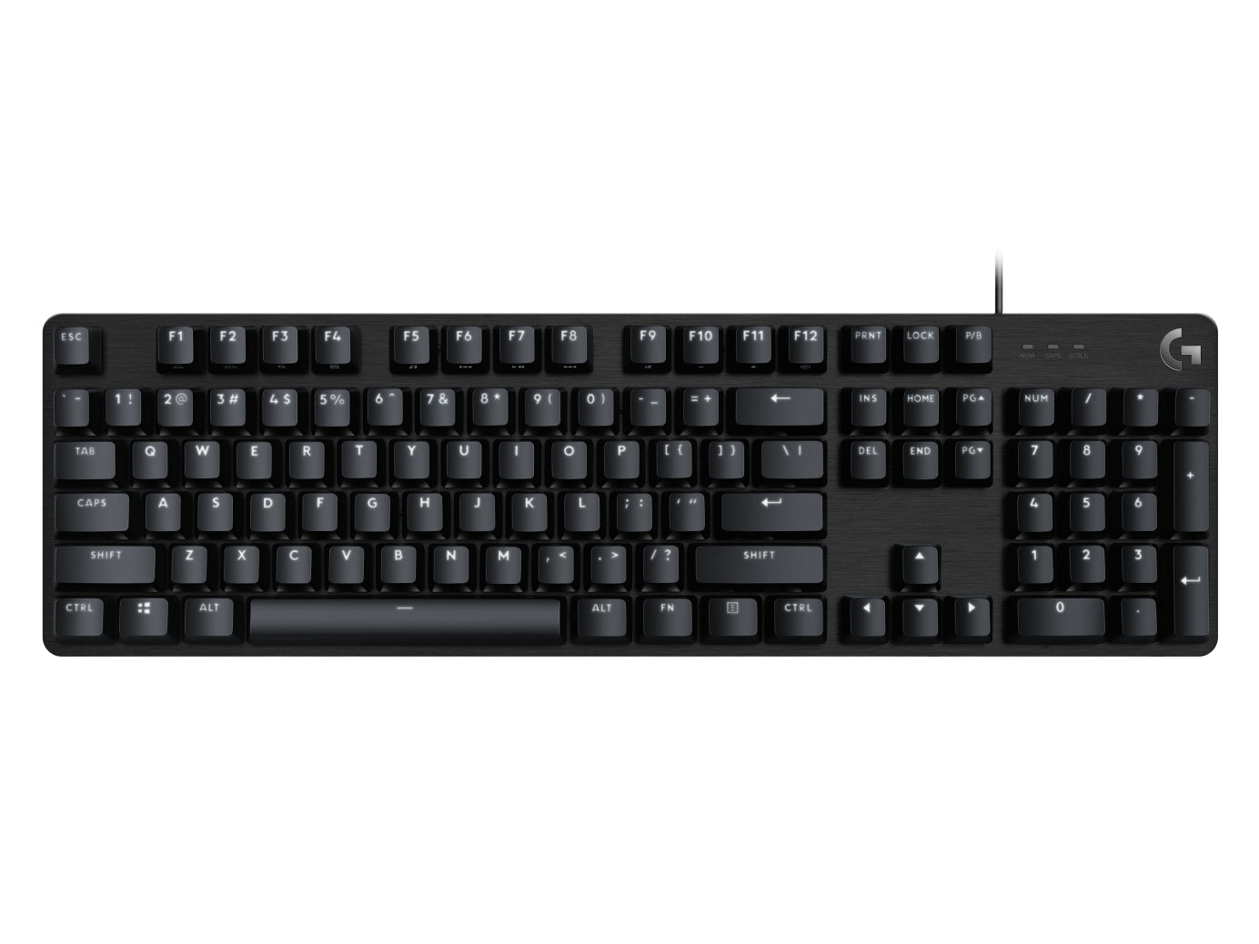 Logitech G G413 SE – Tastatur – QWERTY (Nordisch) – USB (kabelgebunden), Full-Size, Mechanisch (Taktile), LED