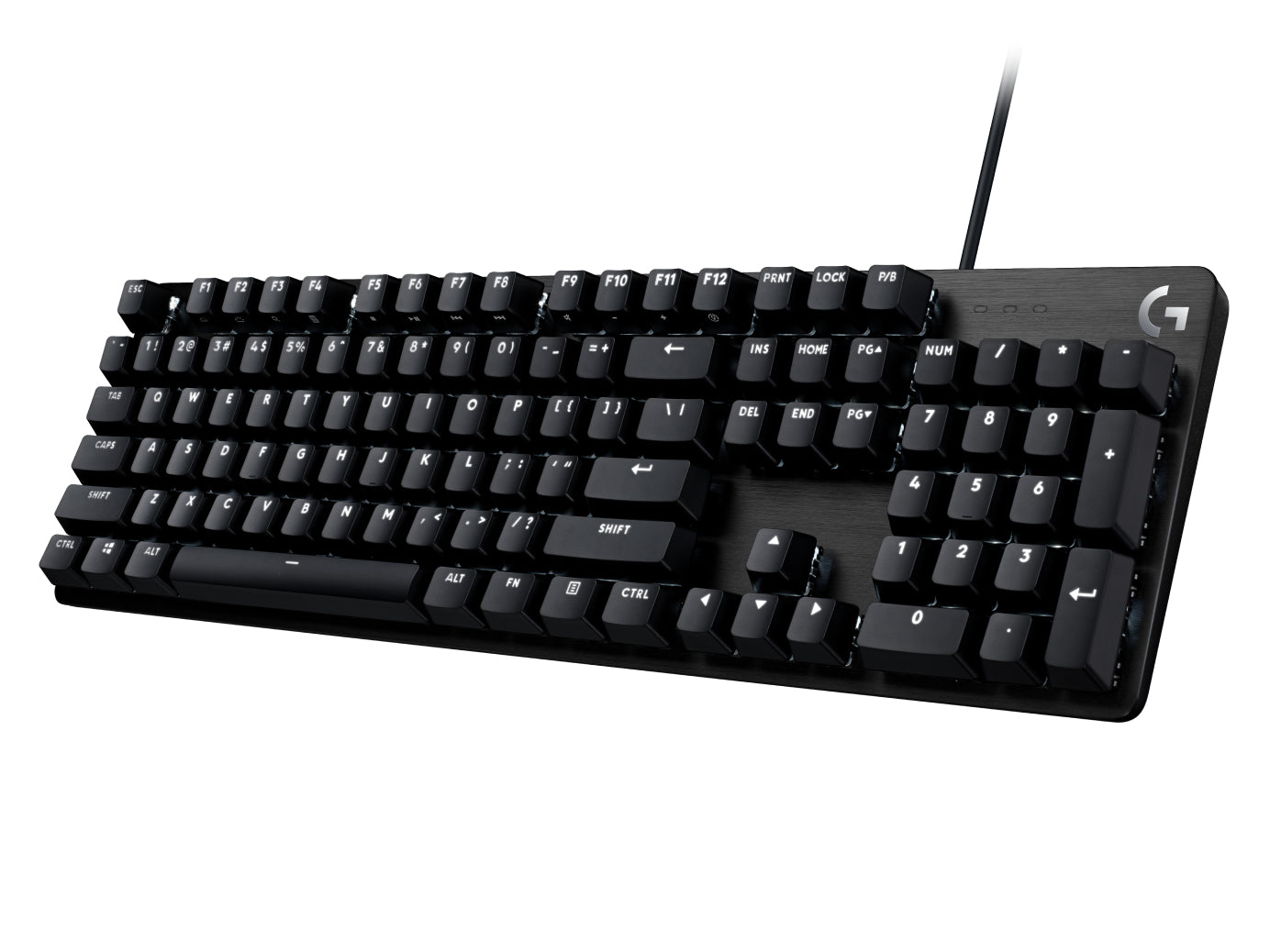 Logitech G G413 SE – Tastatur – QWERTY (Nordisch) – USB (kabelgebunden), Full-Size, Mechanisch (Taktile), LED