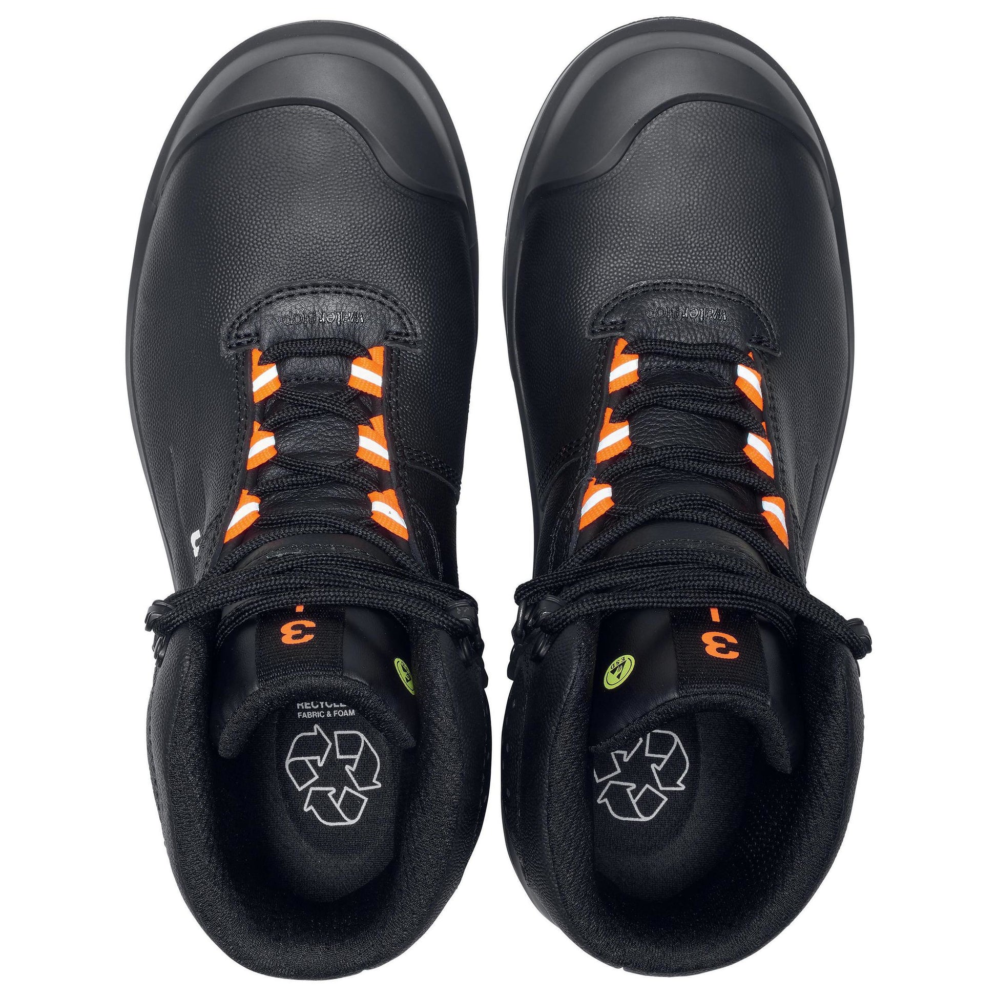 Uvex 3 Sicherheitsstiefel S3 SRC – schwarz/orange – Grösse 40, Weite 11