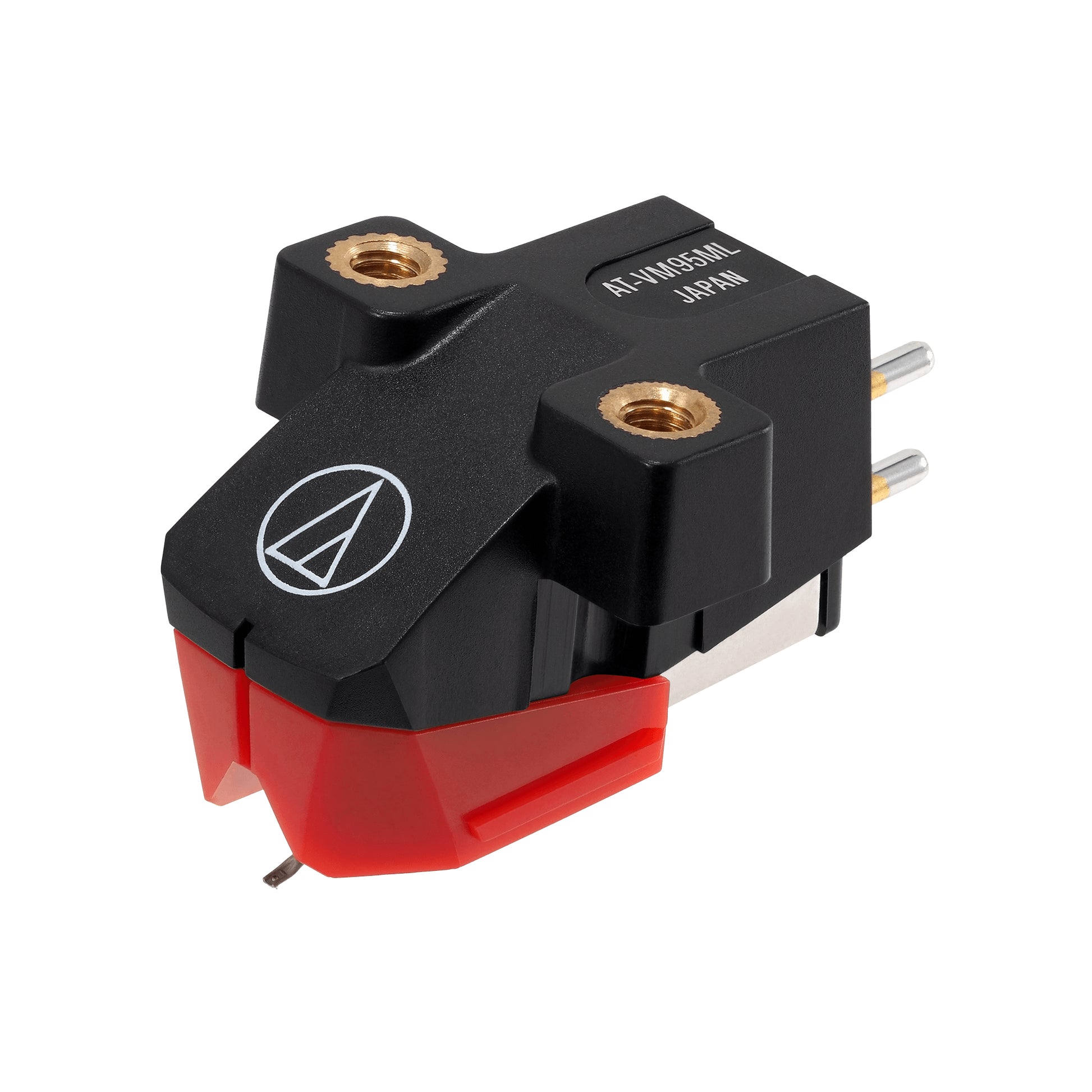 Audio-Technica AT-VM95ML/H – Tonabnehmerkopf, inkl. AT-HS6 Headshell, Silber