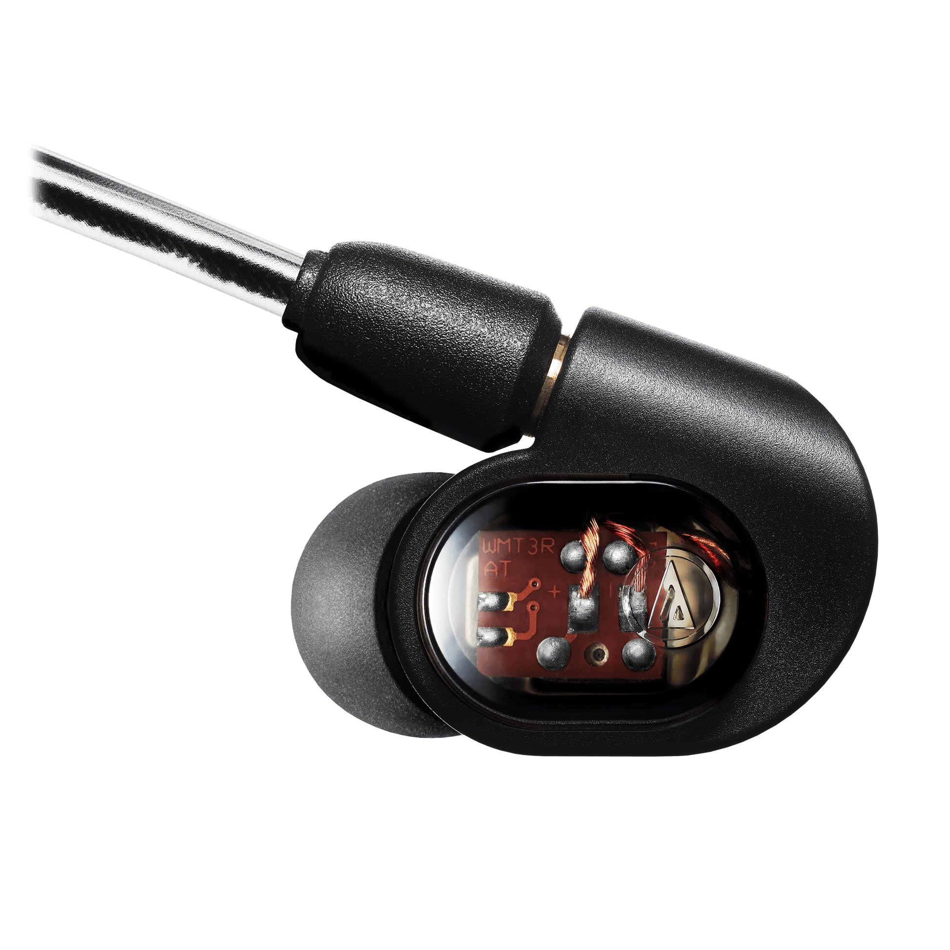 Audio-Technica ATH-E70 – In-Ear Kopfhörer – 3,5 mm, In-Ear Monitor – Schwarz