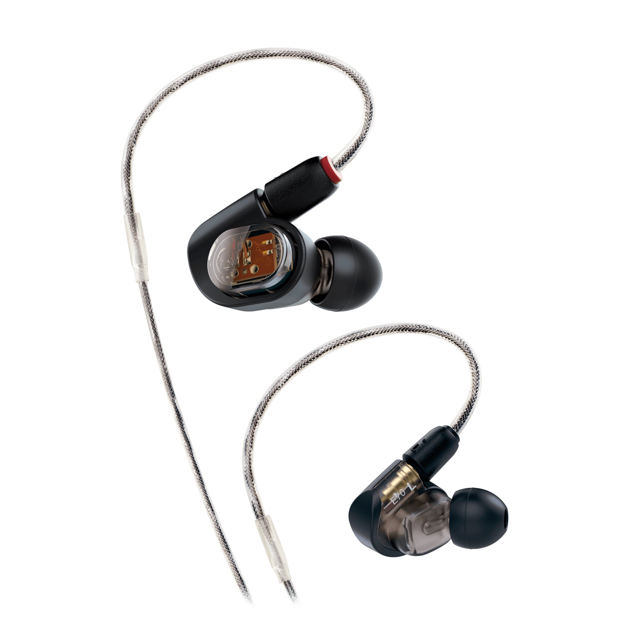 Audio-Technica ATH-E70 – In-Ear Kopfhörer – 3,5 mm, In-Ear Monitor – Schwarz
