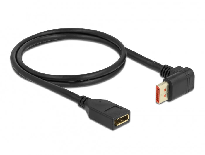 DeLOCK DisplayPort-DisplayPort Verlängerungskabel – 1 m, schwarz