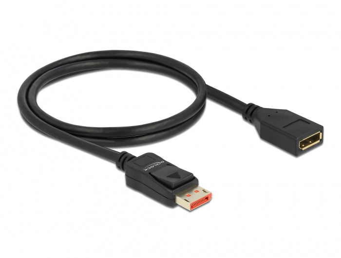 DeLOCK DisplayPort Verlängerung DP 1.4 – 8K 60 Hz – 1 m