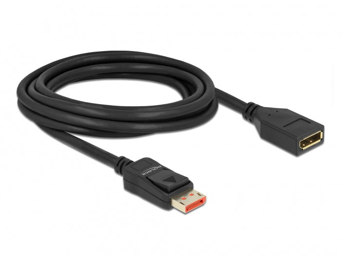 DeLOCK DisplayPort Verlängerung DP 1.4 8K 60 Hz – 3 m