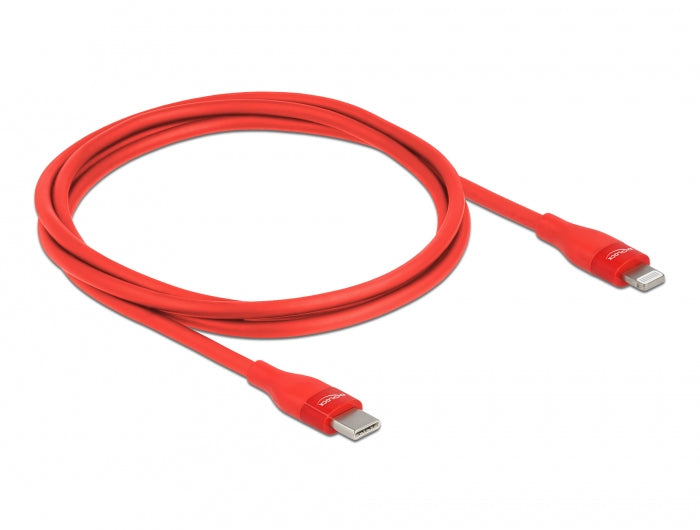 DeLOCK Daten- & Ladekabel – USB-C auf Lightning 1 m, MFi zertifiziert, 27 W – für iPhone/iPad