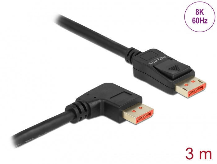 DeLOCK DisplayPort Kabel DP 1.4 8K 60 Hz – 3 m