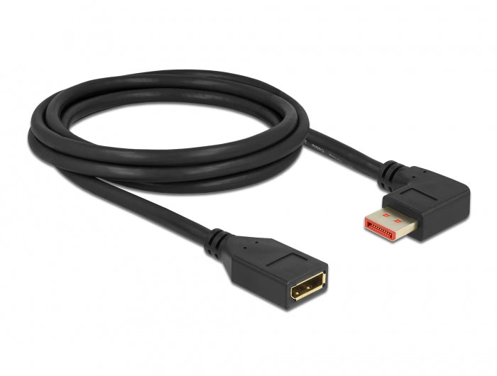DeLOCK DisplayPort-DisplayPort Verlängerungskabel – 2 m, schwarz