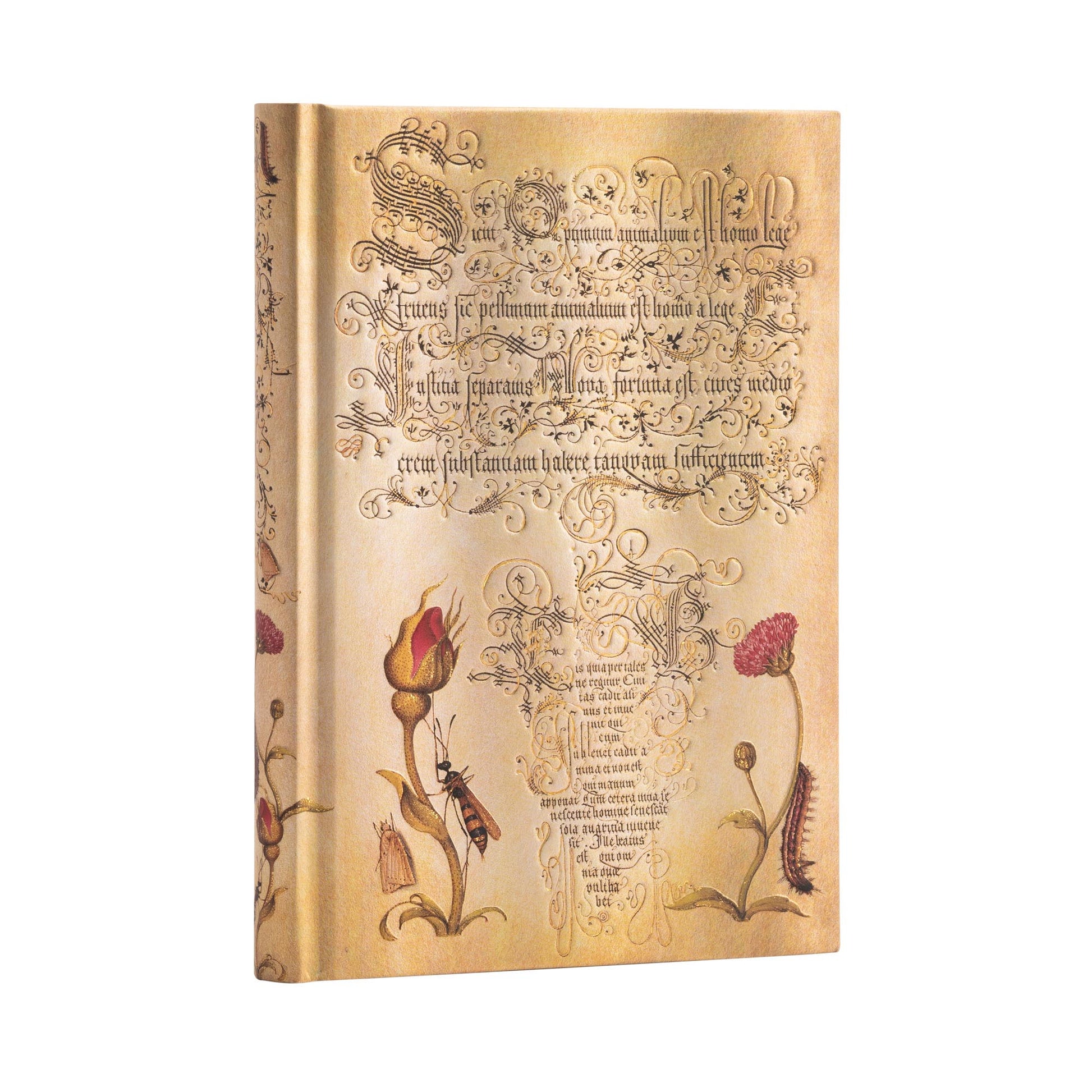 Paperblanks Notizbuch – 130 × 180 mm – 144 Seiten – 120 g/m² – Hardcover, Gummiband, Lesezeichen, braun