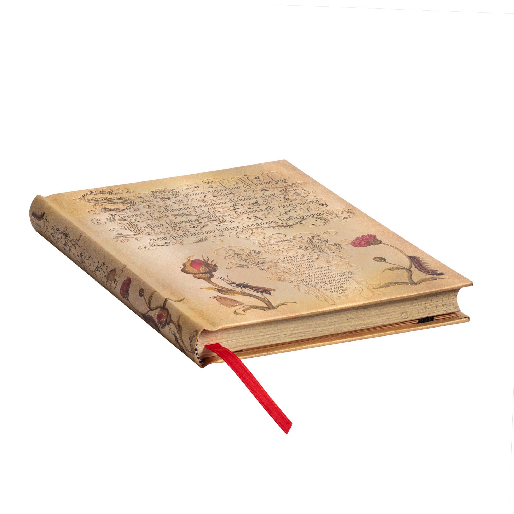 Paperblanks Notizbuch – 130 × 180 mm – 144 Seiten – 120 g/m² – Hardcover, Gummiband, Lesezeichen, braun