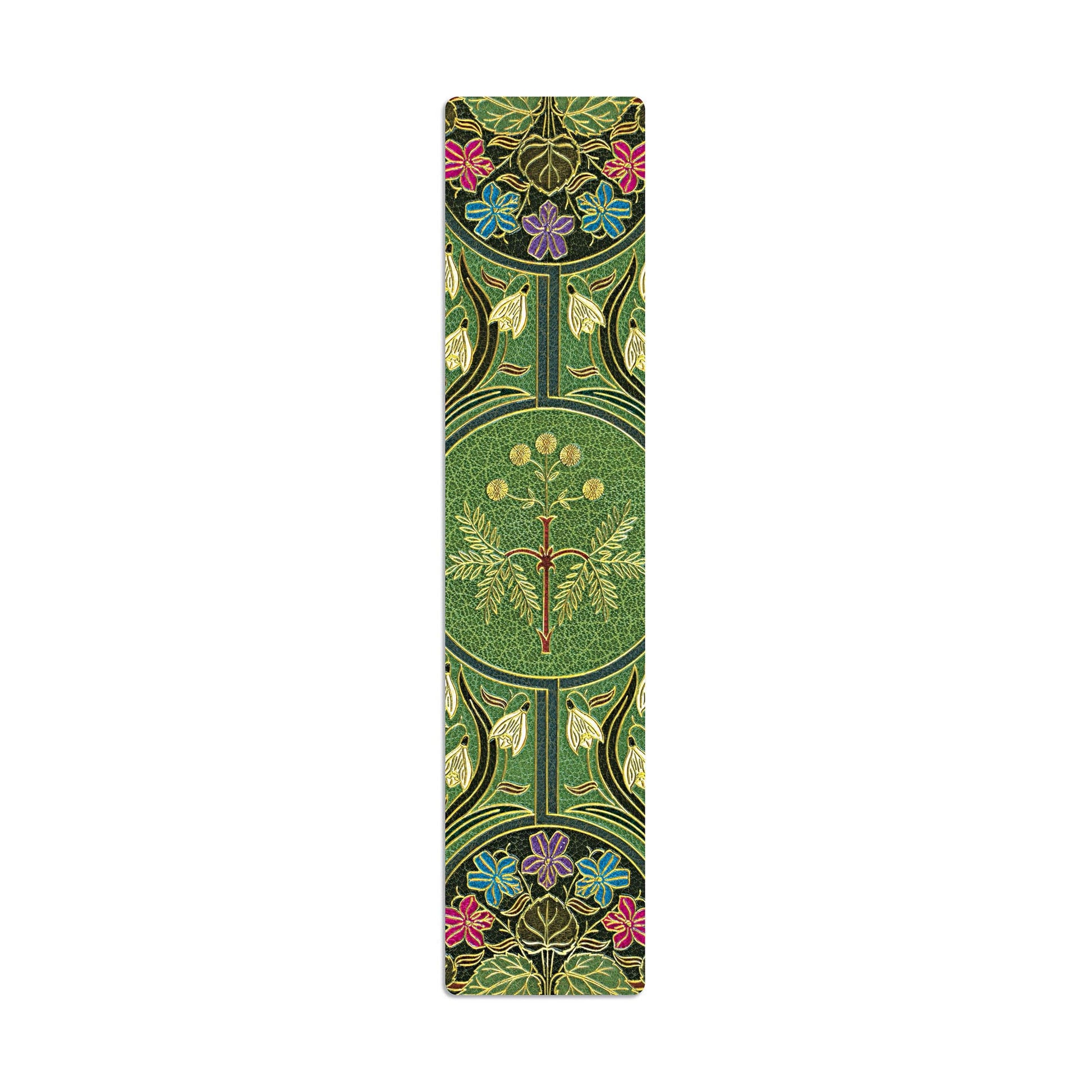 Paperblanks PA8154-8 – Lesezeichen, hart, Papier, Blühende Poesie, 40 × 185 mm, 1er Set