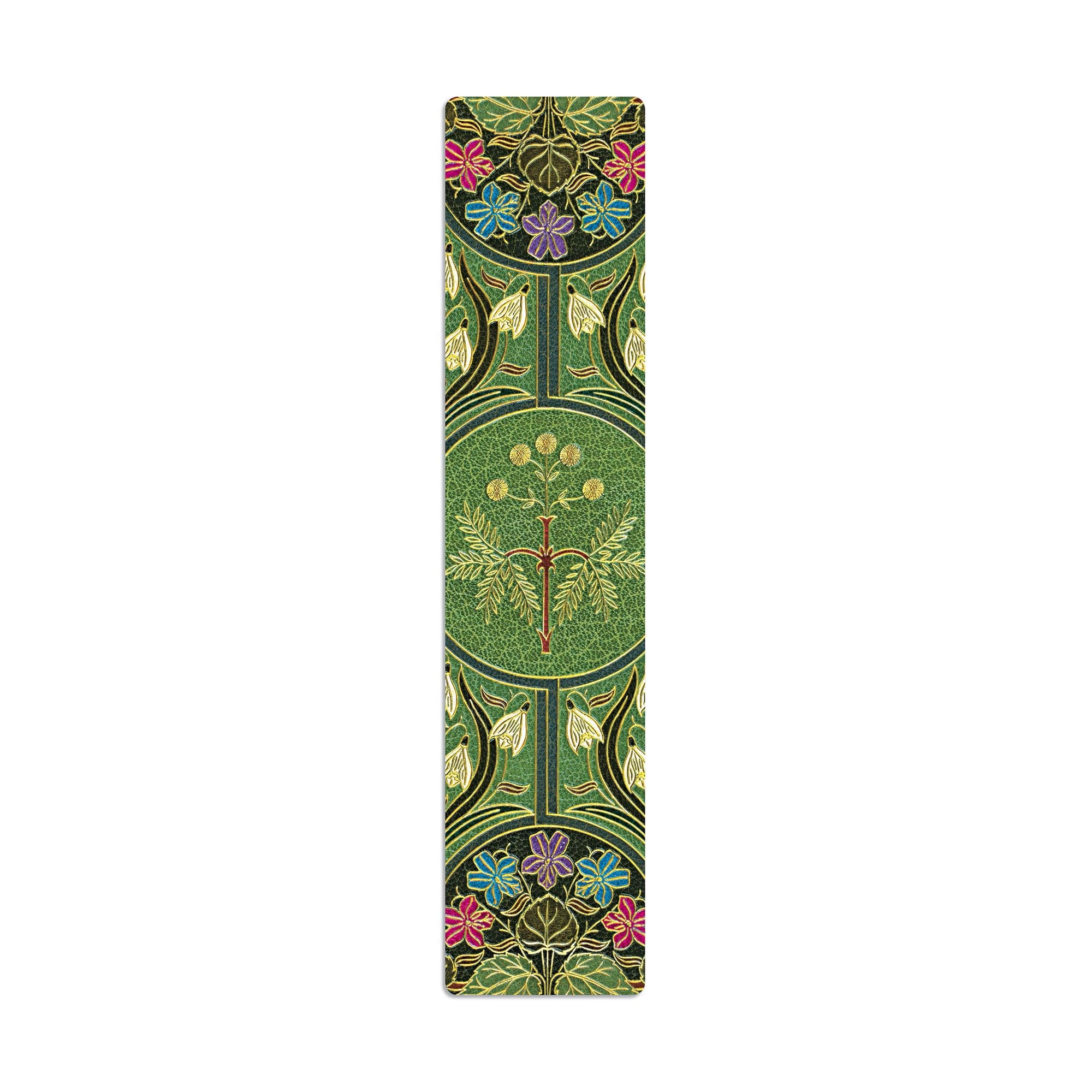Paperblanks PA8154-8 – Lesezeichen, hart, Papier, Blühende Poesie, 40 × 185 mm, 1er Set