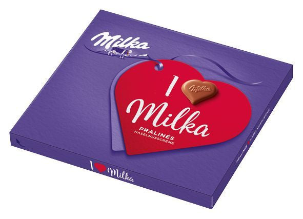 Milka Pralinen – Haselnusscrème – 110 g